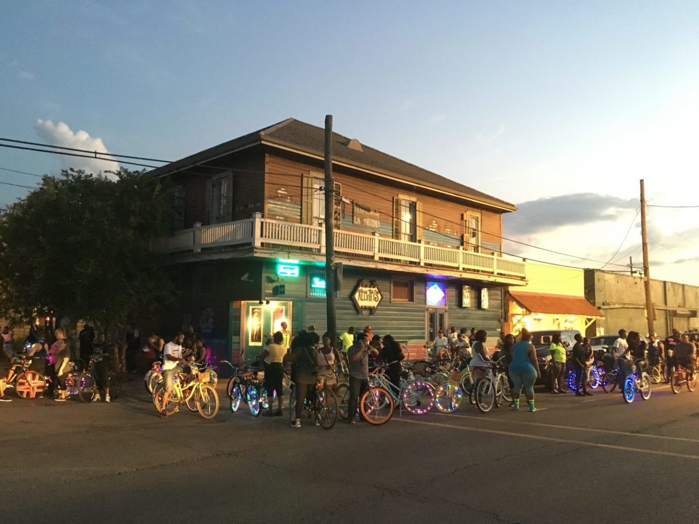 Tuesday night gatherings of the group GetUpRRide are a testament to the growing popularity of biking in my city. Photo by Stosh Kozlowski