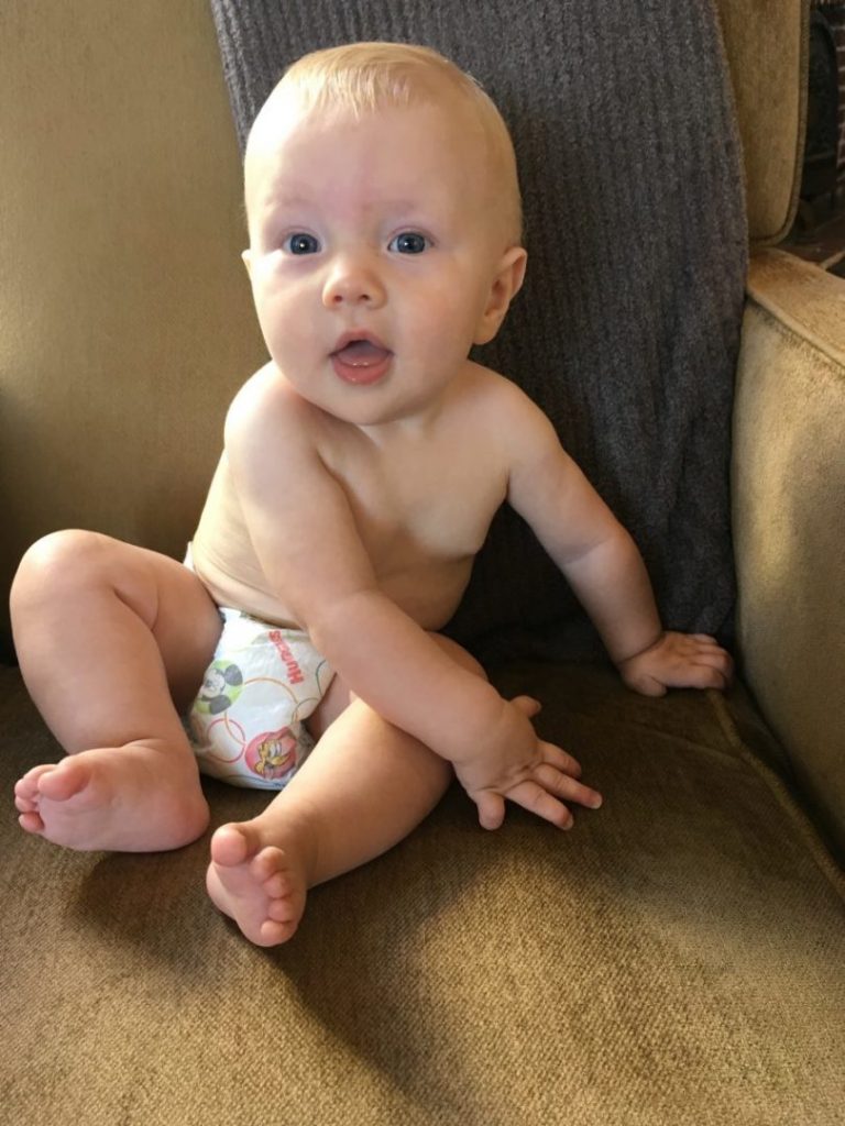 A somewhat gratuitous photo of my 6-month-old. 