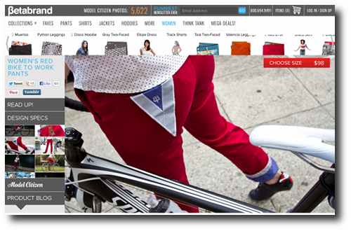 Women's Red Bike To Work Pants - Betabrand Women's Red Bike To Work Pants - Betabrand